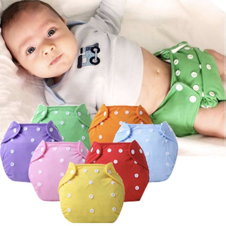 Re-Washable Baby Cloth Diapers with Waterproof Materials