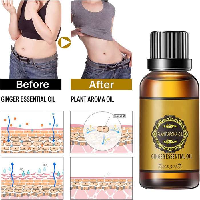 Belly Drainage Ginger Essential Oil