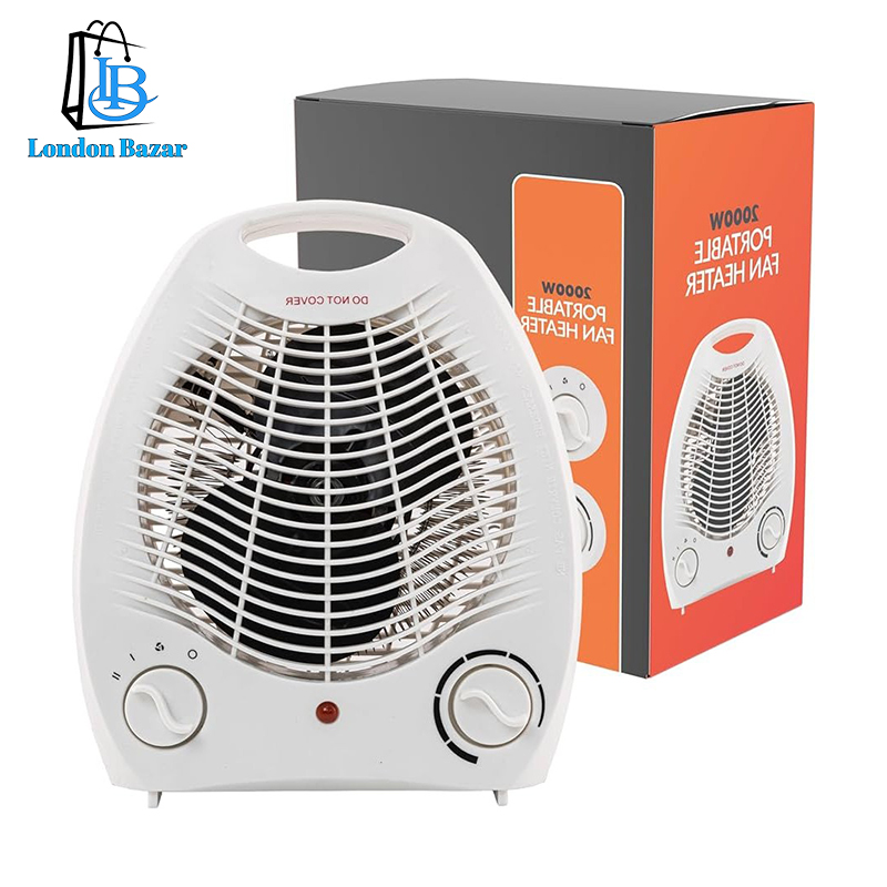 Nova-1204 2000W Upright Standing Electric Fan Room Heater