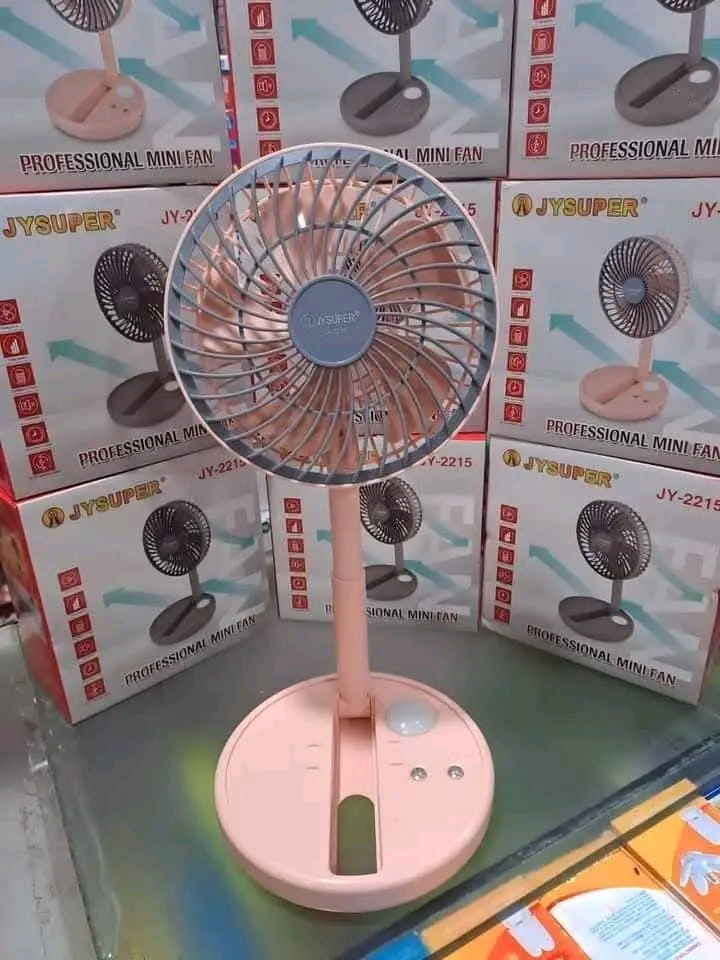 JY Super Mini Portable Fan With Light