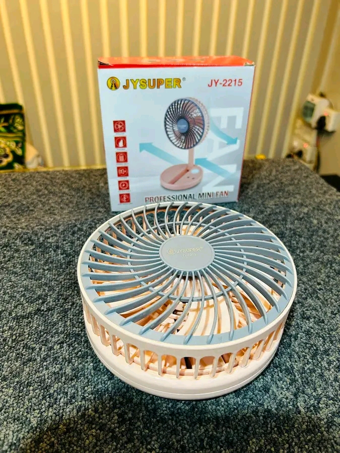 JY Super Mini Portable Fan With Light