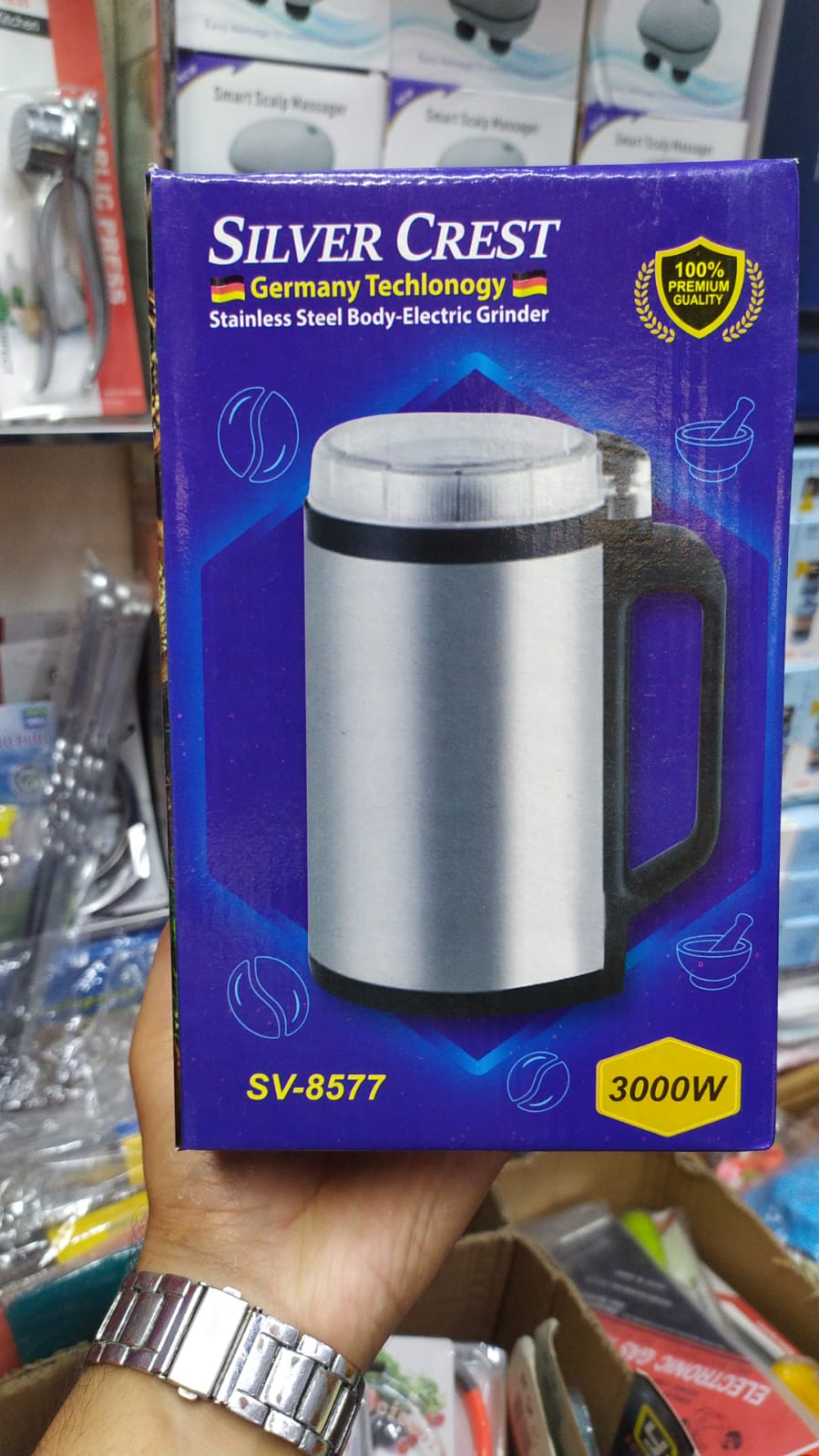 Silver crest electric grinder 3000W